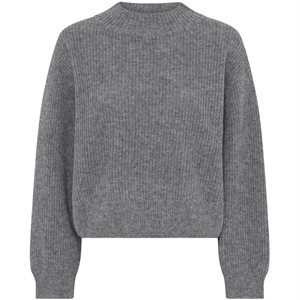 LA ROUGE - Sisse Strik - Grey Melange